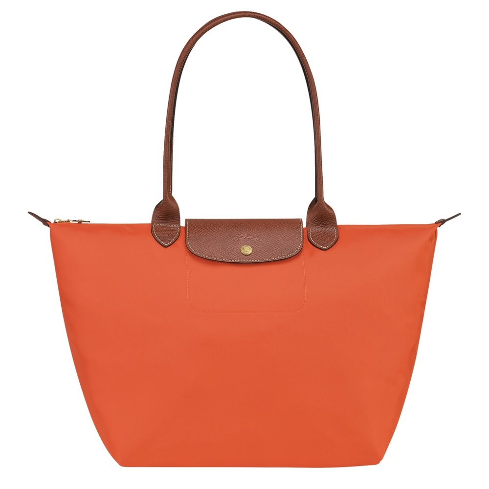 Orange Longchamp bag